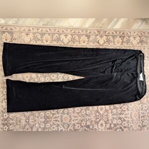 Black Velvet Pants